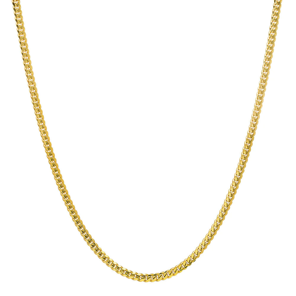 2.7mm Miami Cuban 14K - 20 inch