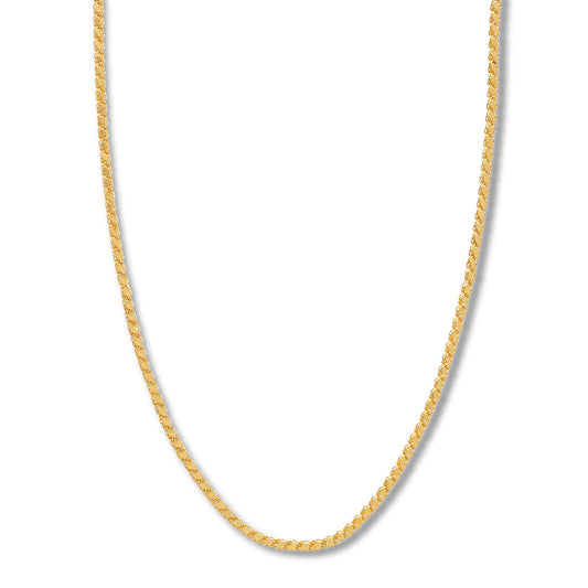 14K GOLD ROPE CHAIN (3 MM)